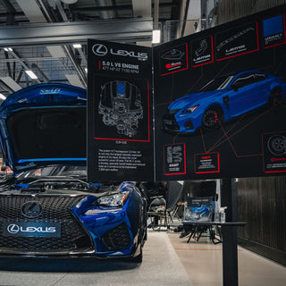 Gotowy produkt Lexus RC F na Stjordal Motorshow