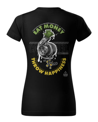 T-shirt Happy Turbo - Eat Money Throw Happines