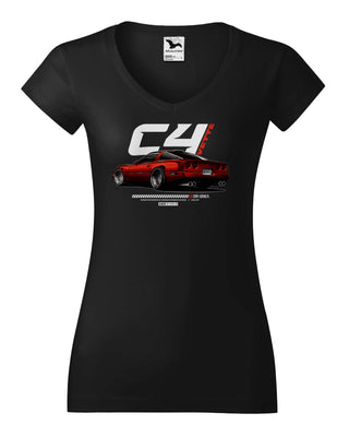 Koszulka V-neck - Chevrolet Corvette C4