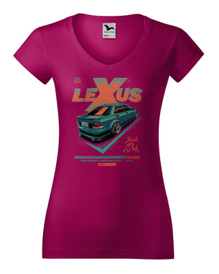 Koszulka V-neck - Lexus IS 200 – Sick as Fu*k