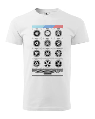 T-shirt BMW Selected Wheels - Kolekcja Felg