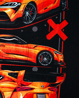 T-shirt Toyota Supra GR MK5 A90